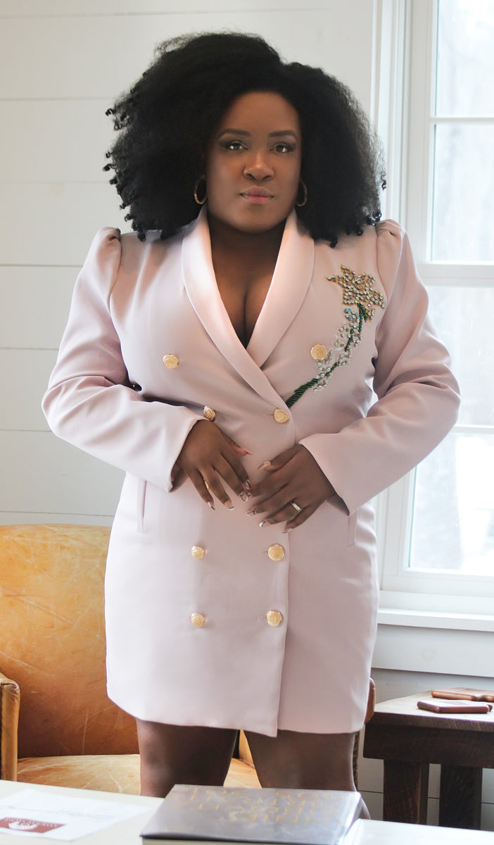 Oversized blazer dress outlet plus size